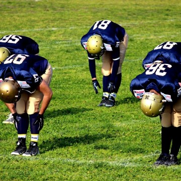 Allenamenti Briganti Napoli American Football Team